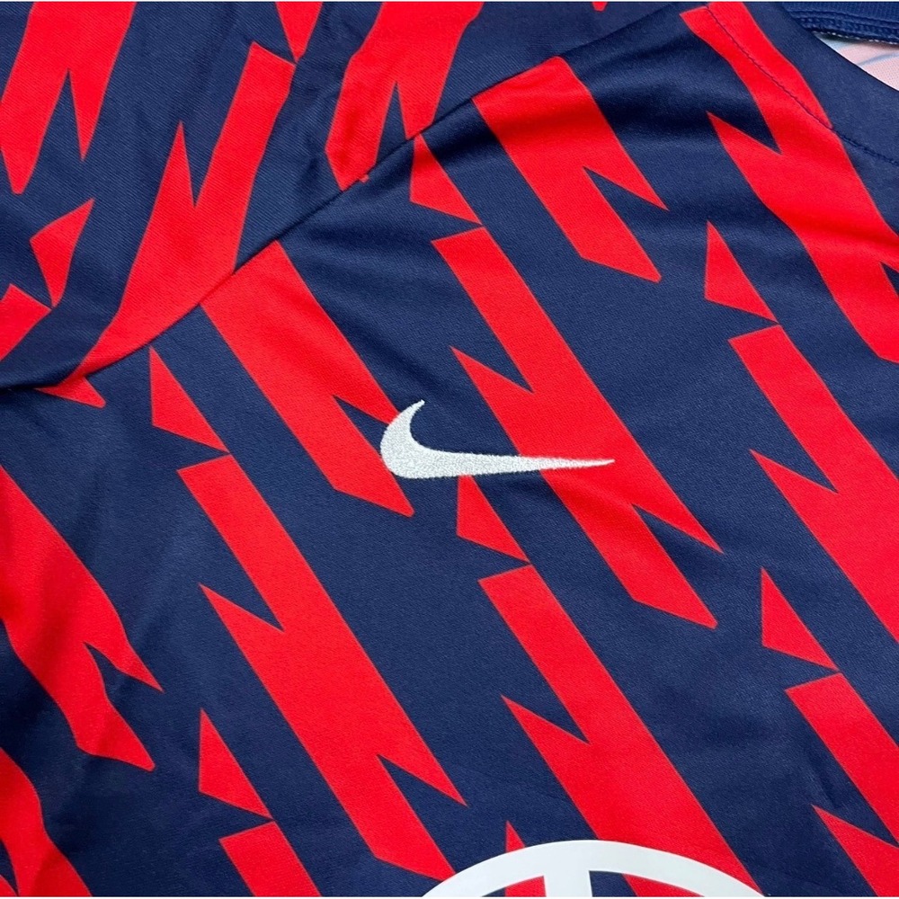 Nike USMNT USA Soccer Pre-Match Training Jersey Navy Red DR4927-689 Mens XL NEW - Picture 7 of 7